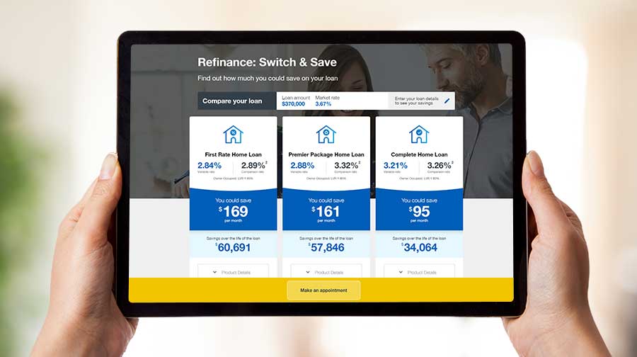 Home First Refinance Tool